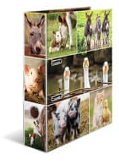 Herma Animals registrator, A4, 70 mm, živali na kmetiji