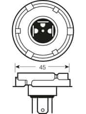 NEOLUX ŽARNICA HALOGEN R2 NHB12 60/55W 12V P45T FS1