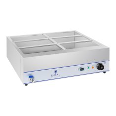 Royal Catering Bemar vodni grelnik s pipo 6 x GN 1/3 2000 W 230 V Royal Catering