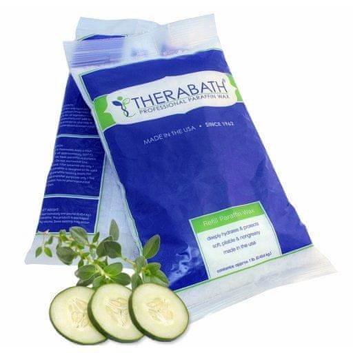 THERABATH® Parafinski vosek kumara, melona, timijan, 2,7 kg, biseri