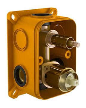 Bruckner UNIVERZALNI Vgrajeni Sistem, 2 Izvoda, Nikelj-Bakrena montaža