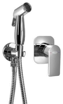 AQUALINE AQUALINE LOTTA podometna bidetna armatura s Stop razpršilko, kromirana