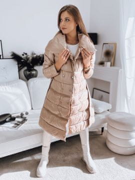 Dstreet Ženski plašč/jakna London Premium camel