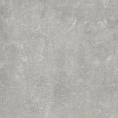 Greatstore Nočna mizica betonsko siva 41x40x36 cm inženirski les
