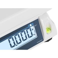 TEM Namizna tehtnica 2 platforme vmesnik RS232 6 kg / 2g LCD M LEGALIZACIJA