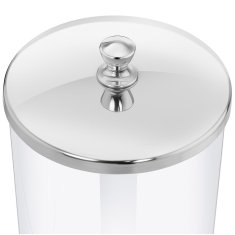 Royal Catering Dispenser za rižev sladkorni kosmiči, prozoren, nerjaveč, 3,5 l