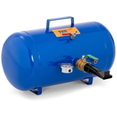 MSW Inflator z rezervoarjem za polnjenje pnevmatik z manometrom 6-8 bar 38,5 l