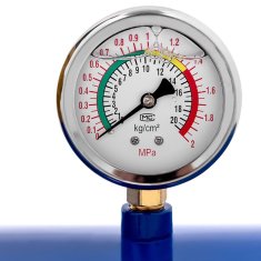 MSW Inflator z rezervoarjem za polnjenje pnevmatik z manometrom 6-8 bar 38,5 l