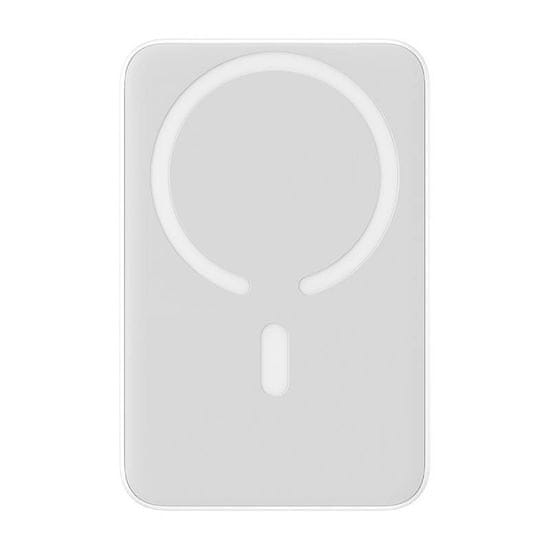 BASEUS Powerbank Magnetic Mini 10000mAh 20W (bela)