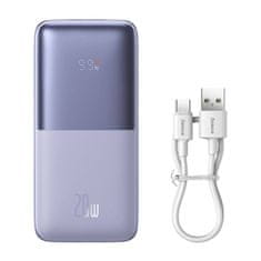 BASEUS Powerbank Baseus Bipow Pro 10000mAh, 2xUSB, USB-C, 20W (vijolična)