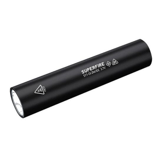 slomart Ročna svetilka Superfire S11-D, 135 lm, USB