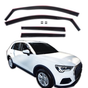 J&J Automotive GP Okenski deflektorji za Audi Q3 2018-nad 4 kosa