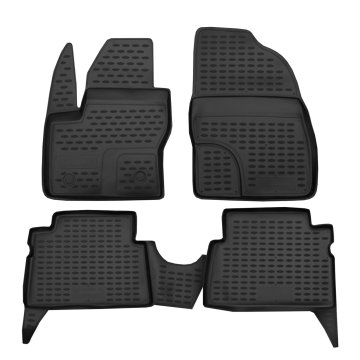 SCOUTT Gumijaste preproge z dvignjenim robom za Ford C-Max 2012-2019  4ks