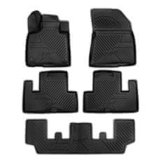 SCOUTT Gumijaste preproge z dvignjenim robom za Citroen C4 Grand Picasso 2014-nad 5ks