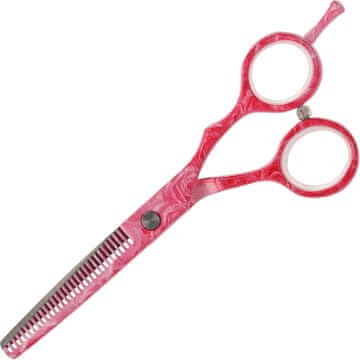 shumee Redčilne škarje za frizersko striženje in rezanje WOLF Sharp 5.5 Pink