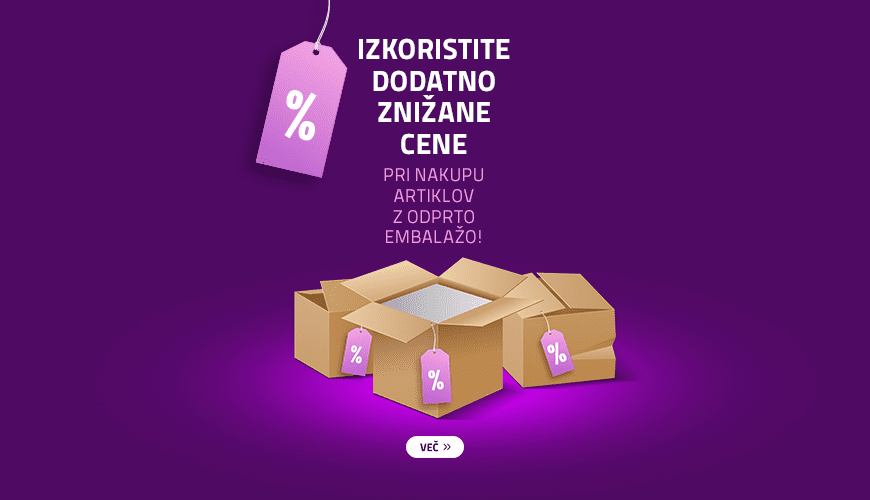 Artikli z odprto embalažo