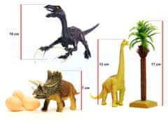 Ikonka Komplet figuric dinozavrov 14el.