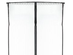 WOWO Komarnik za Vrata - Magnetni Komarnik Dimenzija 110x220cm Barva Črna