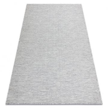 eoshop Preproga SISAL PATIO 3069 Maroška deteljica ravnega prepleta siva / bež ( - Velikost: 136x190 cm)