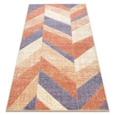 eoshop Preproga FEEL 5673/17931 Srebrna barva bež/terakota/vijolična ( - Velikost: 80x150 cm)