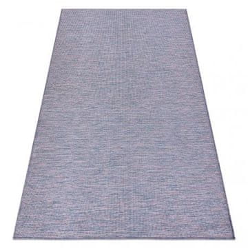 eoshop Preproga SISAL PATIO 2778 ravna modra / roza / bež ( - Velikost: 194x290 cm)