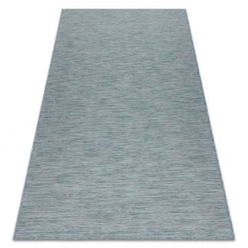 eoshop Preproga SISAL PATIO 3069 Maroška mreža ravnega prepleta - aqua blue ( - Velikost: 136x190 cm)