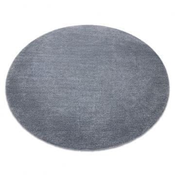 eoshop Moderna okrogla preproga LATIO 71351070, pralna, siva ( - Velikost: krog 80 cm)