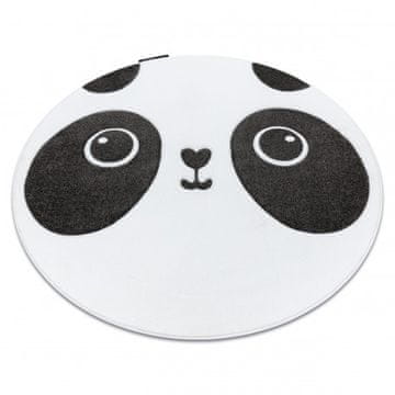 eoshop Preproga PETIT PANDA bela ( - Velikost: krog 140 cm)