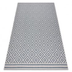 eoshop Preproga FLAT 48357/951 SISAL - kvadrati Ruta ( - Velikost: 120x170 cm)