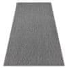 Preproga SISAL FLAT 48663/920 antracit SMOOTH ( - Velikost: 200x290 cm)