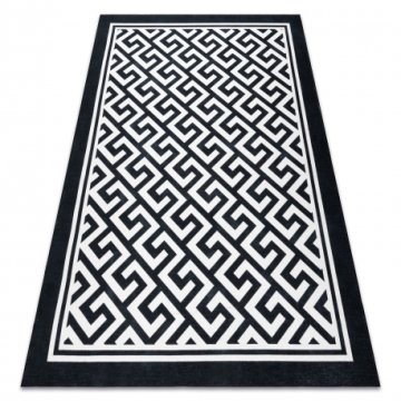 eoshop Preproga ANTIKA 122 tek, moderna grška, pralna - slonokoščena / siva ( - Velikost: 120x170 cm)