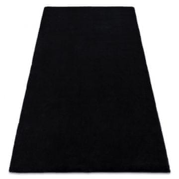 eoshop Preproga BUNNY črna, imitacija zajčjega krzna ( - Velikost: 160x220 cm)