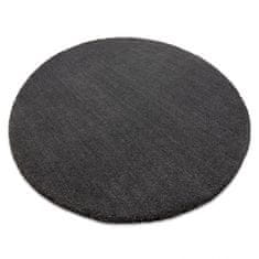 eoshop Moderna okrogla preproga LATIO 7135100, pralna, siva ( - Velikost: krog 80 cm)