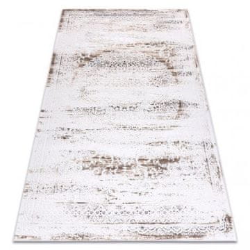 eoshop Preproga AKRYL VALENCIA 9986 ORNAMENT, FRAME, vintage slonokoščena ( - Velikost: 120x180 cm)