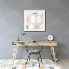 Decormat Zaščitna podloga za stol Skandinavski vzorec 120x90 cm 15 cm 