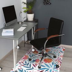 Decormat Zaščitna podloga za stol Vintage maki 140x100 cm 2 cm 