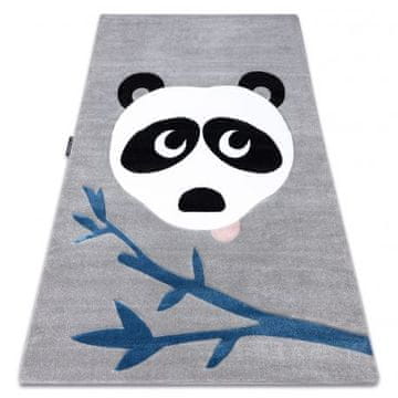 eoshop Preproga PETIT MEDVÍDEK PANDA, siva ( - Velikost: 80x150 cm)