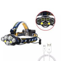 LED polnilna naglavna svetilka TD-001
