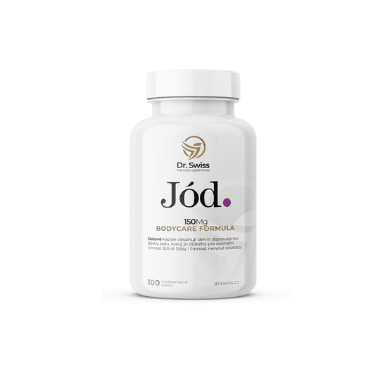 Dr.Swiss Jód 100 kapslí