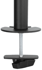 Neomounts FPMA-D550D4BLACK nosilec za 4 monitorje do 81 cm, gibljivi, 6 kg