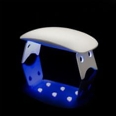 Northix Mini UV/LED lučka za nohte - bela 