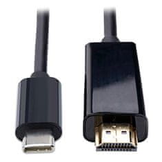 Northix Adapter USB-C (3.1) v HDMI (2.0), 1,8 m - črn 