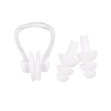 Northix Plavalna oprema/pribor - Sponka za nos in čepki za ušesa