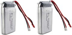 YUNIQUE GREEN-CLEAN 2pcs Polnilna lipo baterija (7.4V 1500mAh) Wltoys V913 L959 L969 L202 K959 TY923 W609-8
