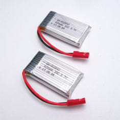 2pcs Baterija JXD 509G-22 3.7V 600mAh Li-po Baterija z JST vtičem za JXD 509G RC Quadcopter