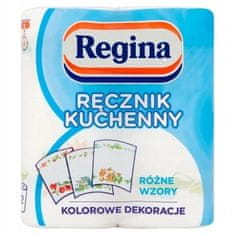 DE Univerzalne kuhinjske papirnate brisače Regina, 2 kosa