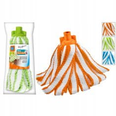 shumee Vložek za mop iz mikrovlaken Duo Color Strip