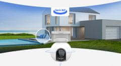 EZVIZ Nadzorna kamera z dvojno lečo 4MP PT vrtljiva zunanja WiFi z mikrofonom / Nočni domet do 15m / Reža za MicroSD / Brezplačna aplikacija za telefon