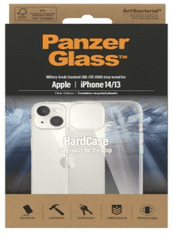 PanzerGlass HardCase ovitek za Apple iPhone 14, prozoren (0401)