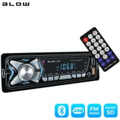 Blow X-PRO avtoradio, FM Radio, Bluetooth, 4 x 25W, daljinski upravljalnik